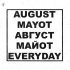 August, Mayot - Every Day